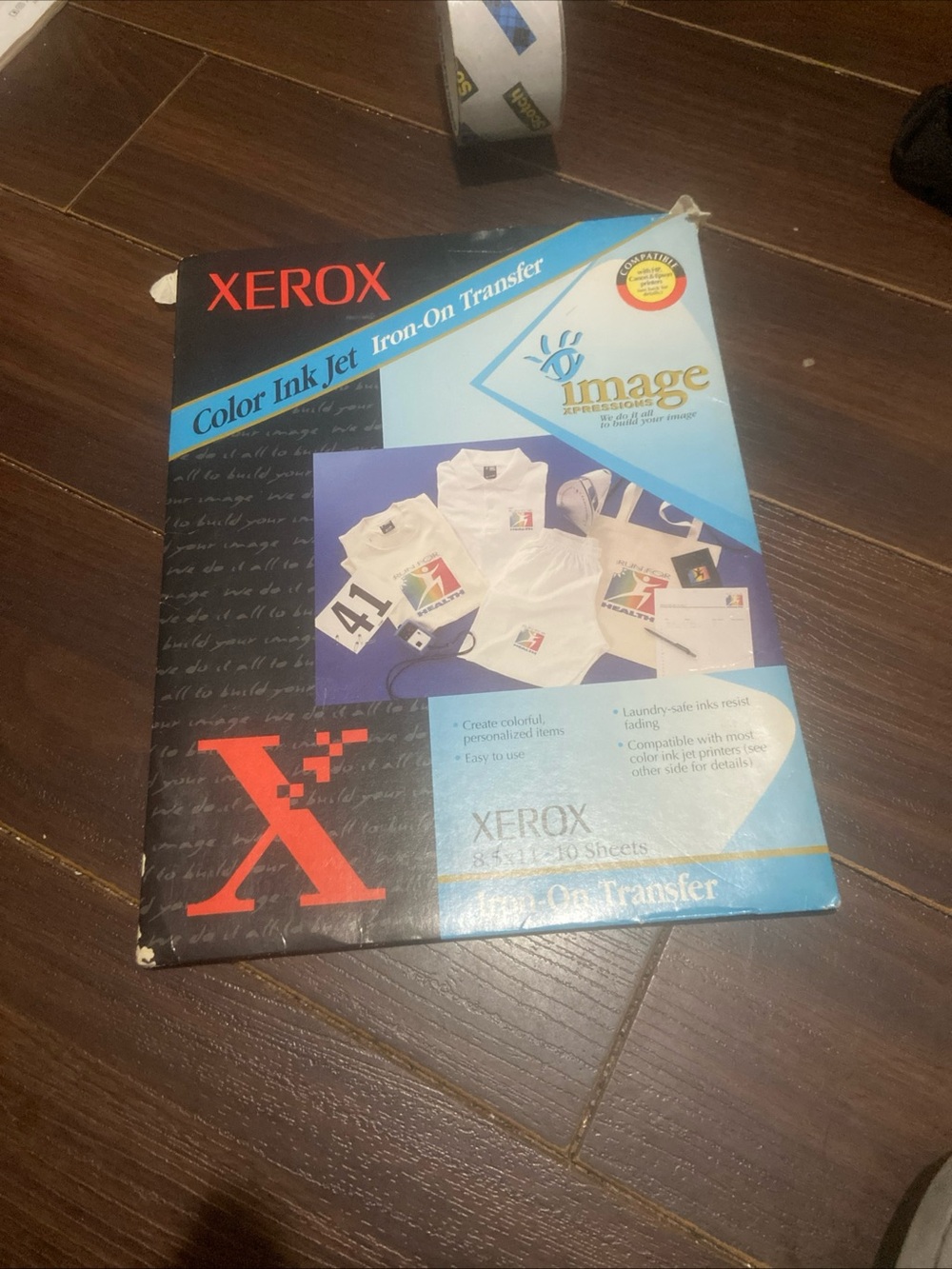 Xerox Color Ink Jet Iron-On Transfer 3Sheets Free with product